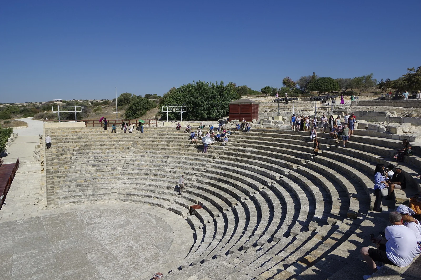 Ancient theatre of Kourion near Limassol