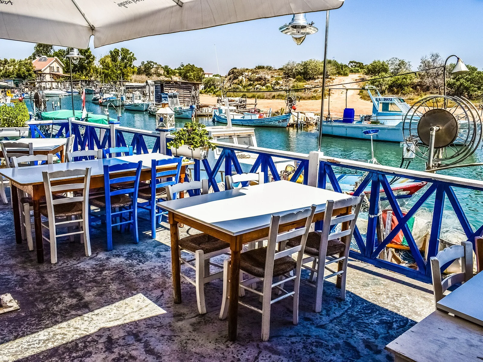 Αλιευτικό λιμάνι στα Λιοπέτρι, επαρχία Αμμοχώστου