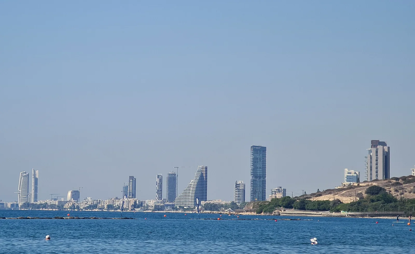 Άποψη της πόλης της Λεμεσού κοντά στη Μέσα Γειτονιά