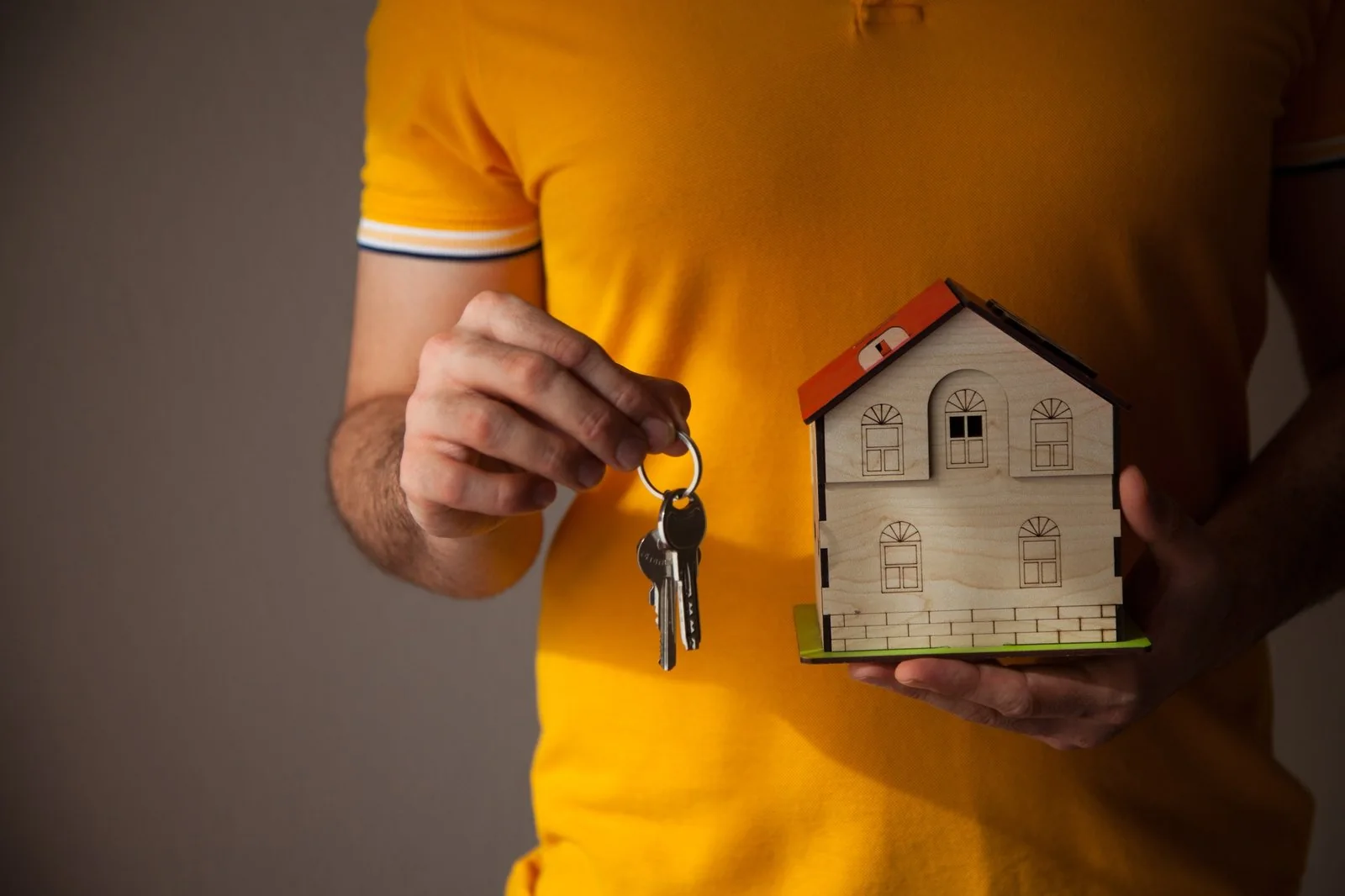A house being purchased