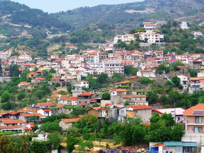 Agros village, Limassol district, Cyprus