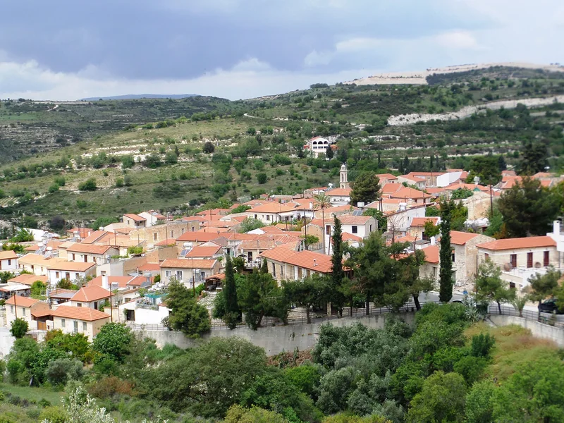 Arsos village, Limassol district, Cyprus
