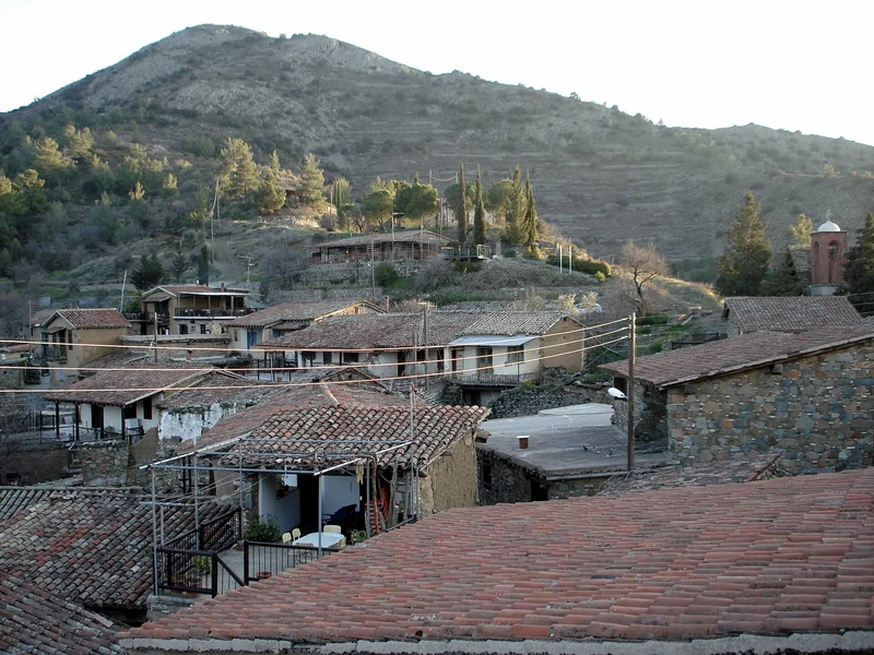 Fikardou village, Nicosia district, Cyprus