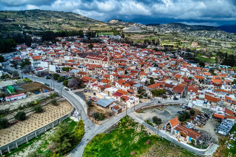 Omodos village, Limassol district, Cyprus