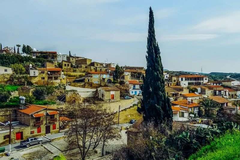 Χωριό Τόχνη, επαρχία Λάρνακας, Κύπρος